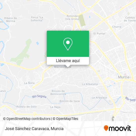 Mapa José Sánchez Caravaca