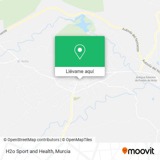 Mapa H2o Sport and Health