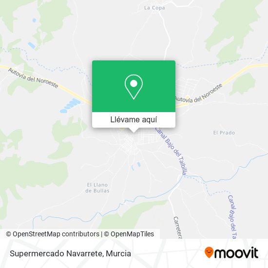 Mapa Supermercado Navarrete
