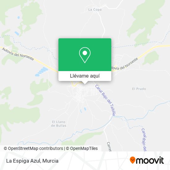 Mapa La Espiga Azul