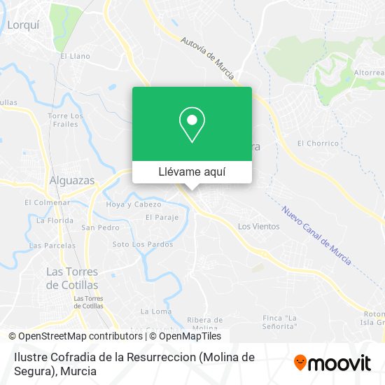 Mapa Ilustre Cofradia de la Resurreccion (Molina de Segura)
