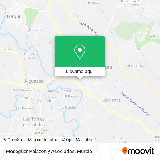 Mapa Meseguer Palazon y Asociados