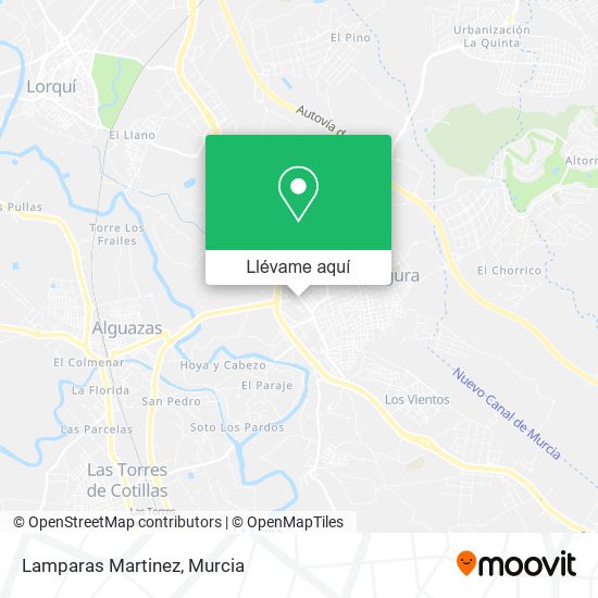 Mapa Lamparas Martinez