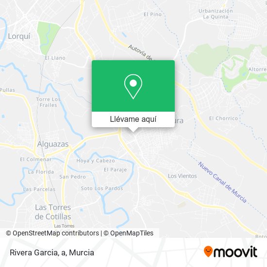 Mapa Rivera Garcia, a