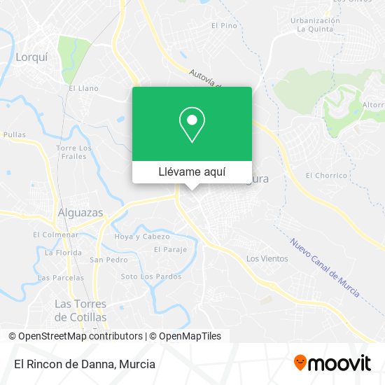 Mapa El Rincon de Danna