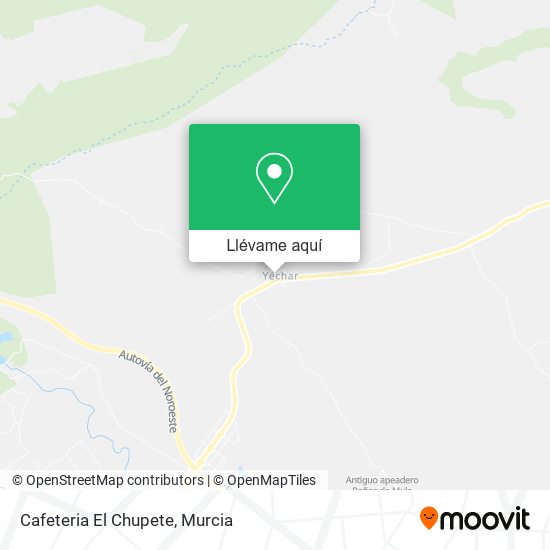 Mapa Cafeteria El Chupete