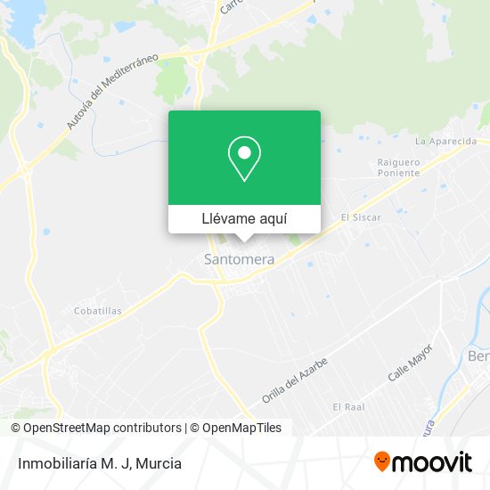 Mapa Inmobiliaría M. J