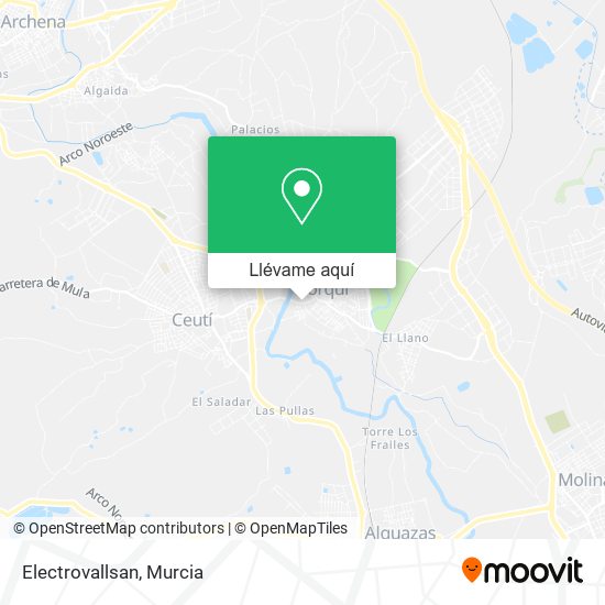 Mapa Electrovallsan