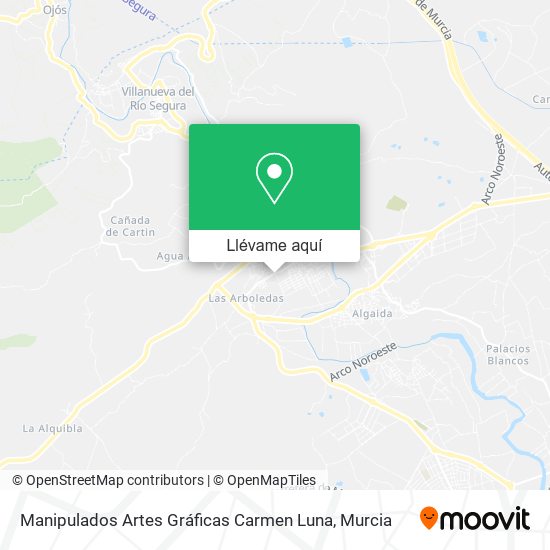 Mapa Manipulados Artes Gráficas Carmen Luna