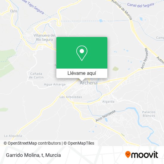 Mapa Garrido Molina, t