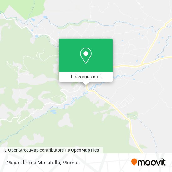Mapa Mayordomia Moratalla