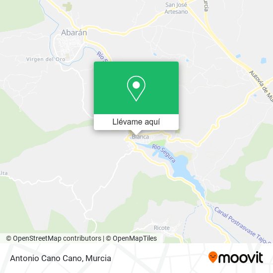 Mapa Antonio Cano Cano