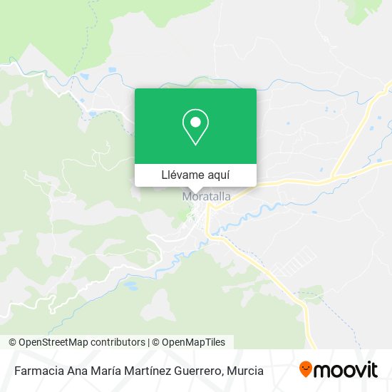 Mapa Farmacia Ana María Martínez Guerrero