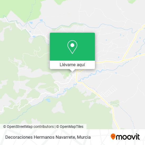 Mapa Decoraciones Hermanos Navarrete