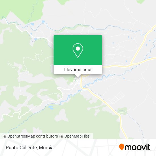 Mapa Punto Caliente