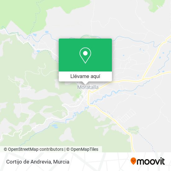 Mapa Cortijo de Andrevia