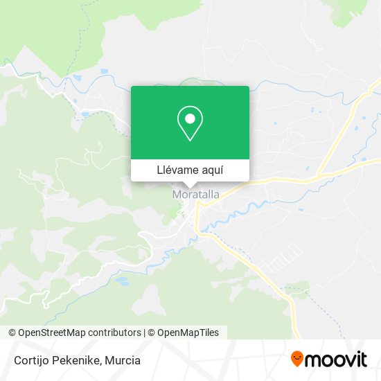 Mapa Cortijo Pekenike