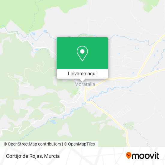 Mapa Cortijo de Rojas