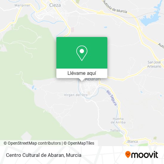 Mapa Centro Cultural de Abaran