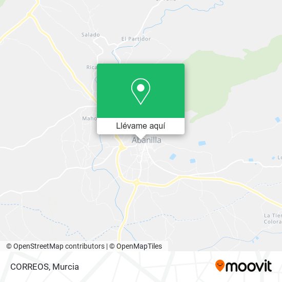 Mapa CORREOS