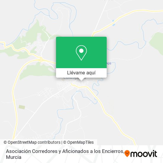 Mapa Asociación Corredores y Aficionados a los Encierros