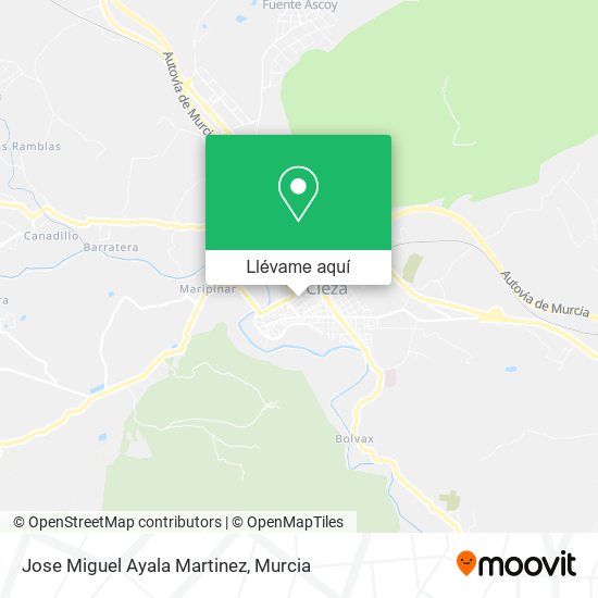 Mapa Jose Miguel Ayala Martinez