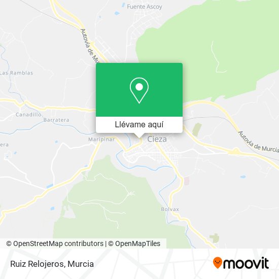 Mapa Ruiz Relojeros
