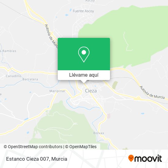 Mapa Estanco Cieza 007