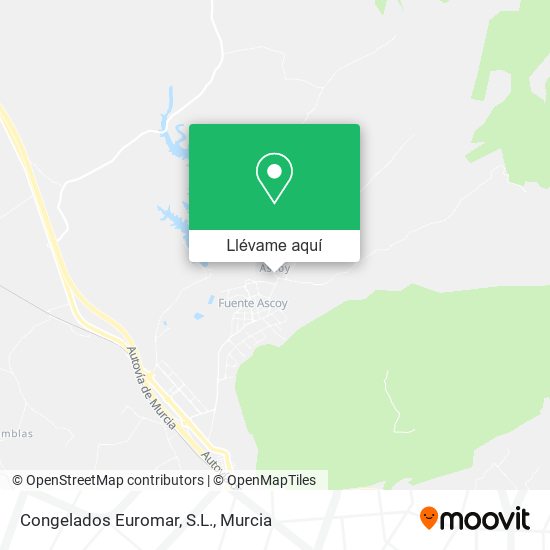 Mapa Congelados Euromar, S.L.