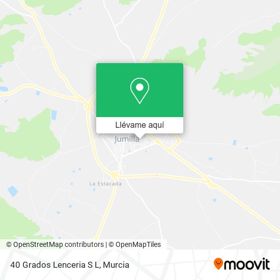 Mapa 40 Grados Lenceria S L