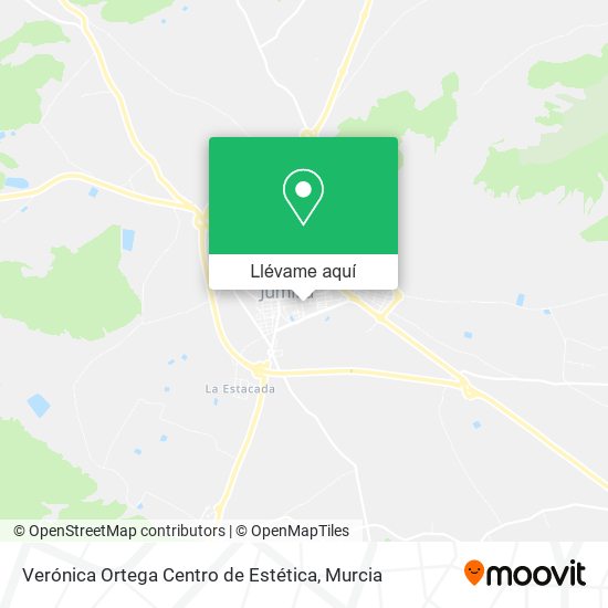 Mapa Verónica Ortega Centro de Estética