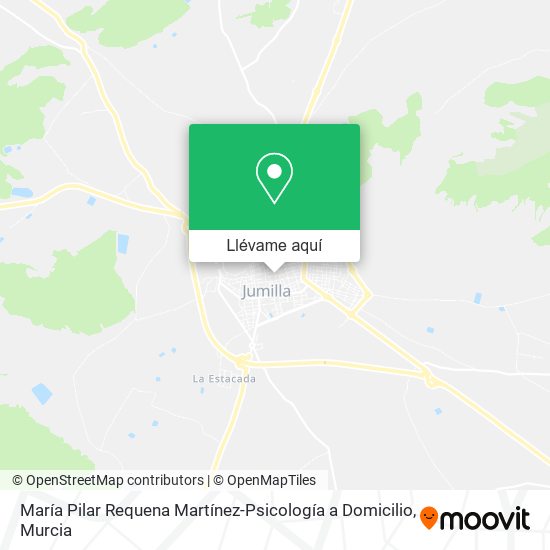 Mapa María Pilar Requena Martínez-Psicología a Domicilio