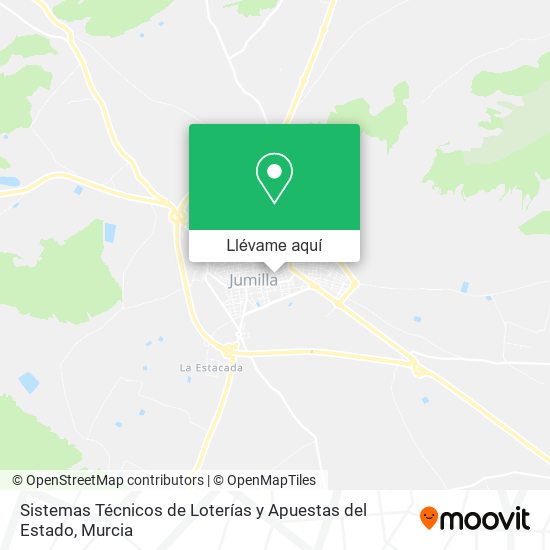 Mapa Sistemas Técnicos de Loterías y Apuestas del Estado