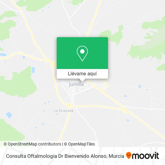 Mapa Consulta Oftalmologia Dr Bienvenido Alonso