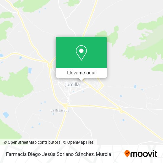 Mapa Farmacia Diego Jesús Soriano Sánchez
