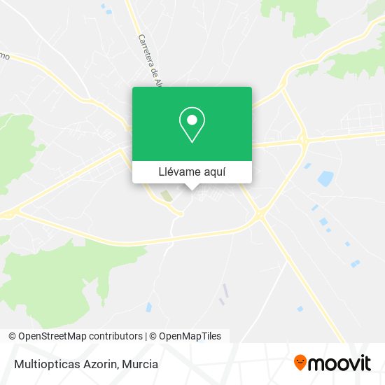 Mapa Multiopticas Azorin