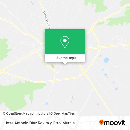 Mapa Jose Antonio Díaz Rovira y Otro