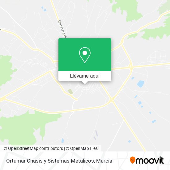 Mapa Ortumar Chasis y Sistemas Metalicos
