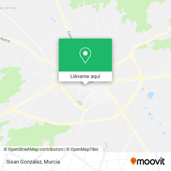 Mapa Sisan González