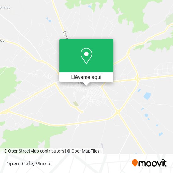 Mapa Opera Café