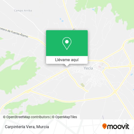 Mapa Carpintería Vera