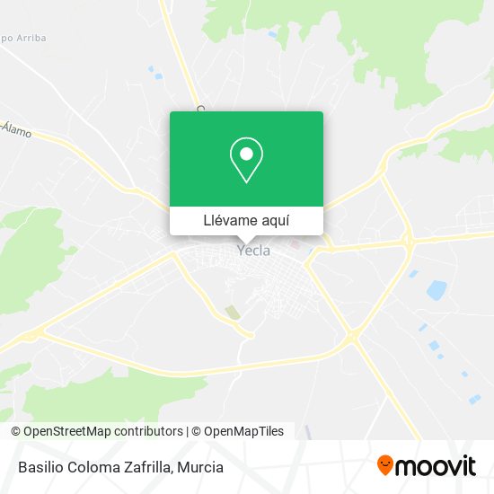 Mapa Basilio Coloma Zafrilla