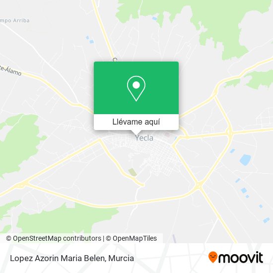 Mapa Lopez Azorin Maria Belen