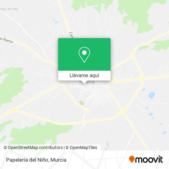 Mapa Papeleria del Niño