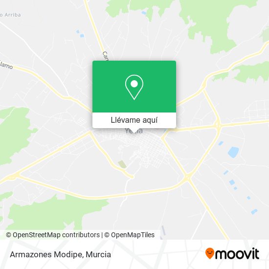 Mapa Armazones Modipe