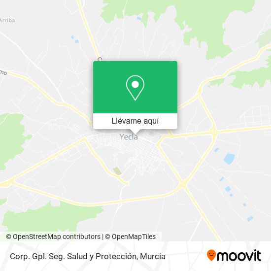 Mapa Corp. Gpl. Seg. Salud y Protección