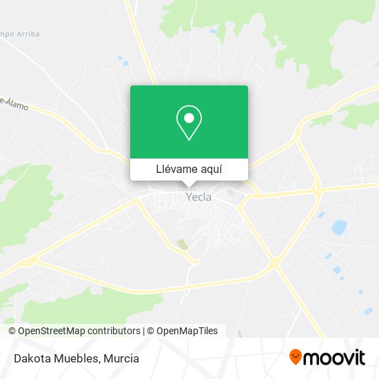 Mapa Dakota Muebles