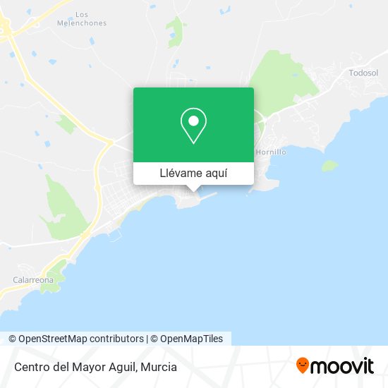 Mapa Centro del Mayor Aguil