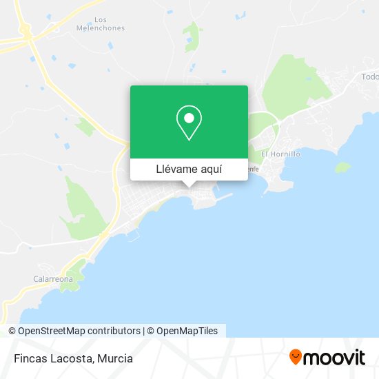 Mapa Fincas Lacosta