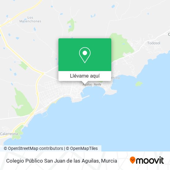 Mapa Colegio Público San Juan de las Aguilas